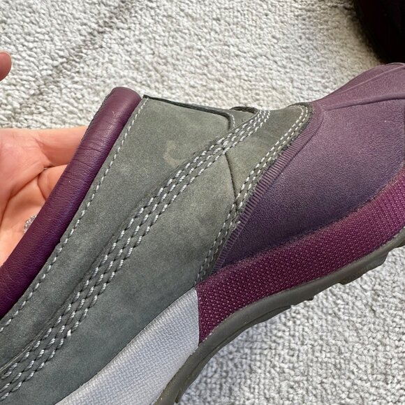 L.L. Bean Purple and Green Mules - Picture 4 of 9